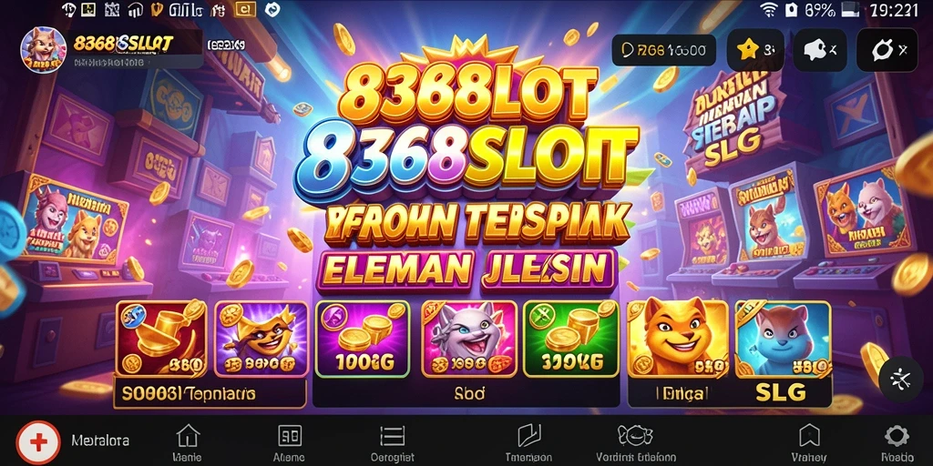 Screenshot gameplay 8368SLOT yang menampilkan aksi slot yang mendebarkan.