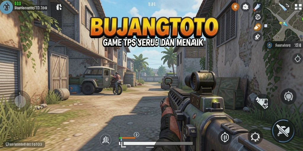 Screenshot gameplay seru dari BUJANGTOTO yang menunjukkan aksi pertempuran.