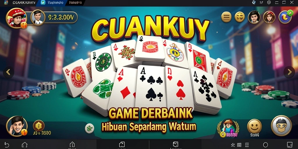 Tampilan seru gameplay Domino dalam CUANKUY yang penuh tantangan.