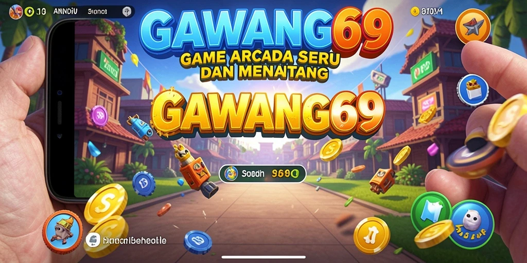 Tampilan gameplay seru GAWANG69 saat melawan rintangan.
