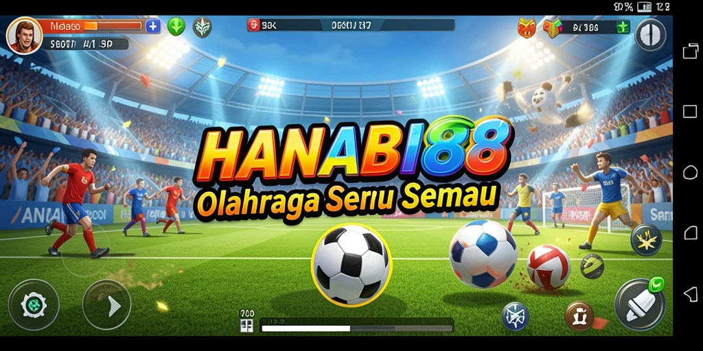 Tampilan gameplay HANABI88 yang dinamis dan penuh aksi.
