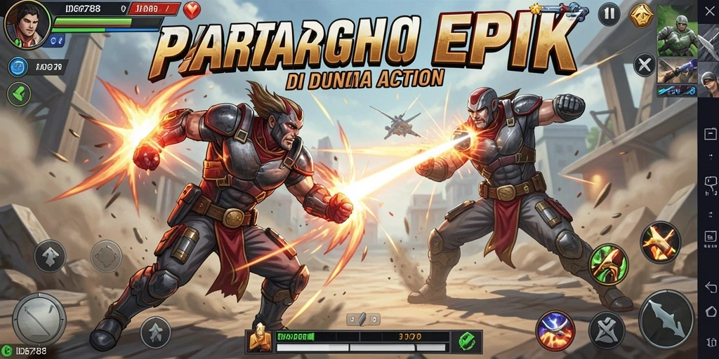 Tampilan mendebarkan dari gameplay ID6788 dengan aksi yang intens.