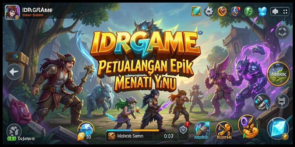 Screenshot gameplay IDRGAME yang menarik dan penuh aksi.