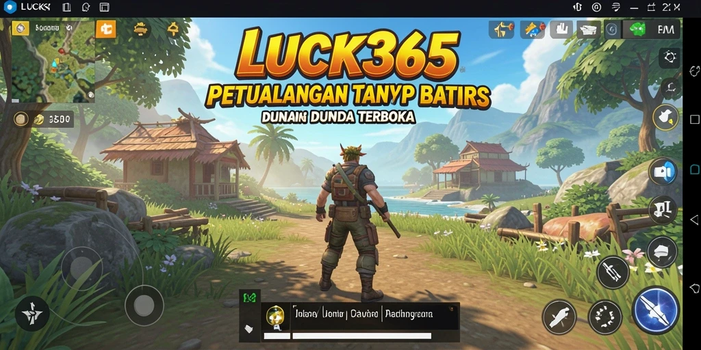 Tampilan gameplay LUCK365 yang menakjubkan dan interaktif.