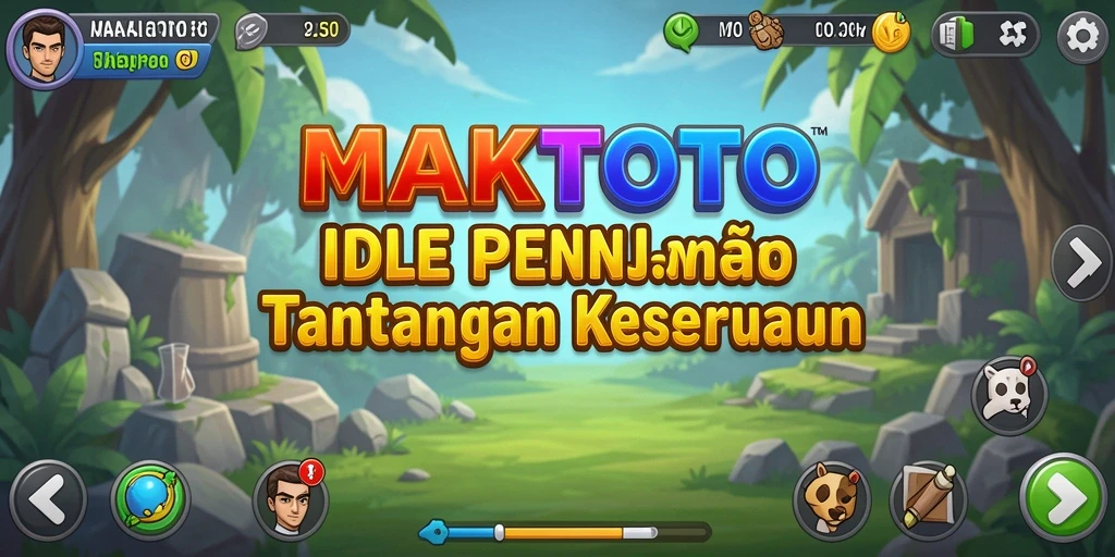 Tampilan gameplay MAKTOTO dengan aksi seru dan strategis.