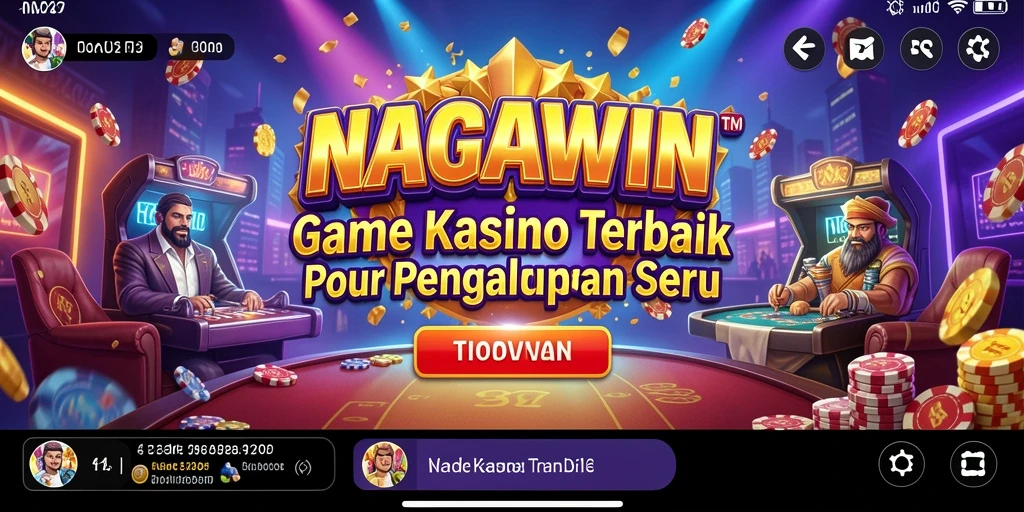 Tampilan menarik dari gameplay Kasino NAGAWIN yang mengasyikkan.