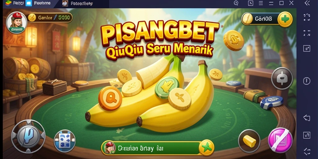 Tampilan permainan QiuQiu yang seru di PISANGBET.